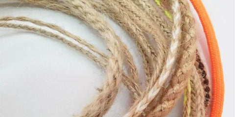 Hilo de yute personalizado, cuerdas y cordones