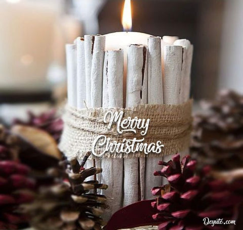 Ideas con arpillera para una Navidad rústica