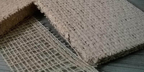 Tela de arpillera para la bioconstrucción