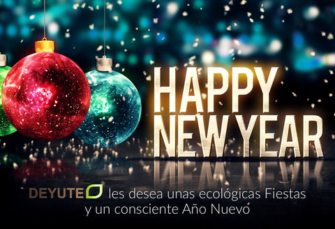 Deyute les desea unas ecológicas Fiestas y un consciente Año Nuevo