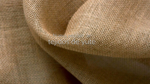 Nueva sección tejidos de yute