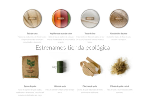 Estrenamos tienda ecológica