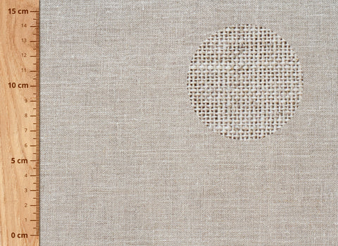 tela de lino ligera 296 cm ancho detalle