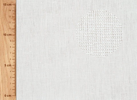 Tejido de lino de 210 gr:m² 296 cm ancho detalle