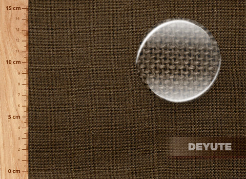 trama de yute en color marrón