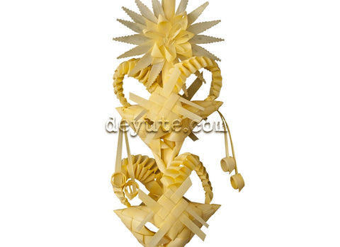 Palma blanca trenzada EPSILON detalle