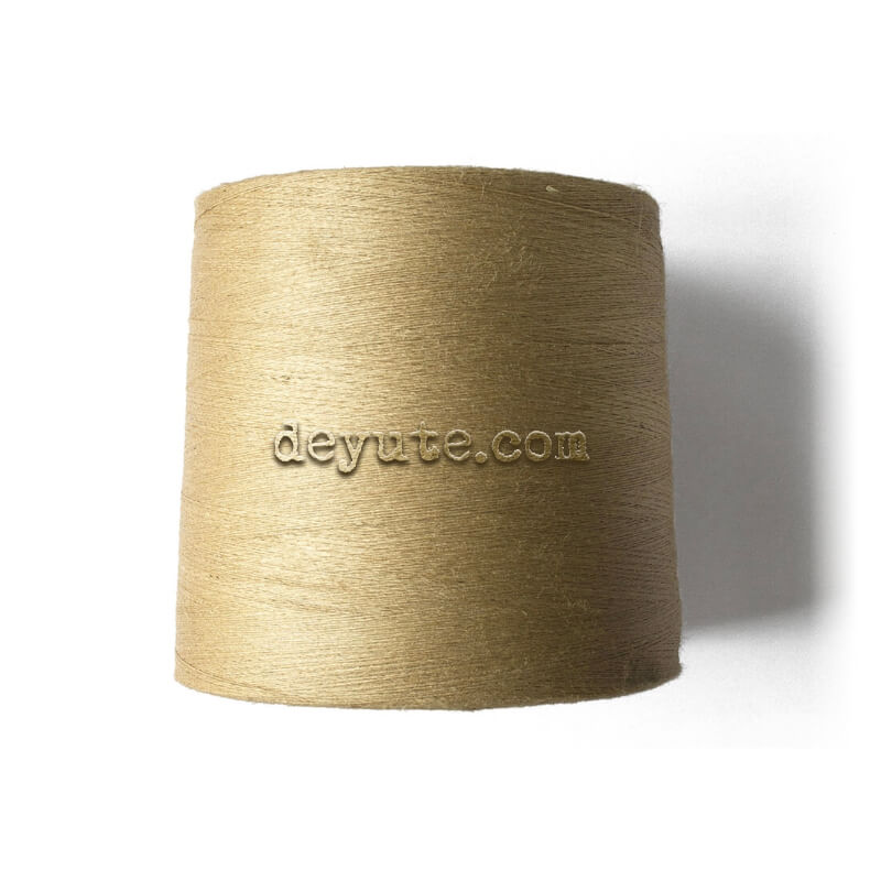 Jute Rope 6 LEAS and 1 Strand Natural in Large Bobbin | Deyute