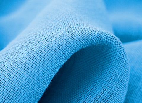 arpillera azul pavone